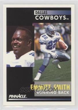 1991 Pinnacle - [Base] #42.2 - Emmitt Smith ("He held out" on back Promo)