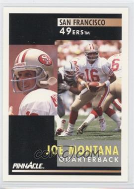 1991 Pinnacle - [Base] #66 - Joe Montana