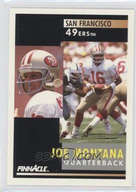 1991 Pinnacle - [Base] #66 - Joe Montana