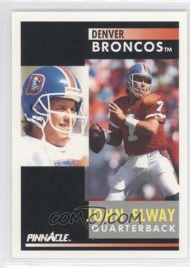 1991 Pinnacle - [Base] #7 - John Elway