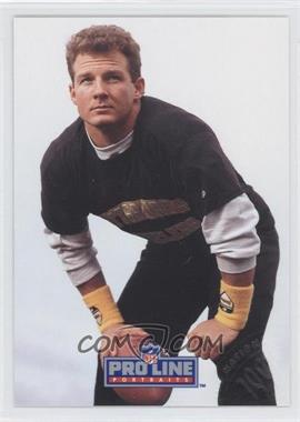 1991 Pro Line Portraits - [Base] - National Convention Embossing #109 - Merril Hoge