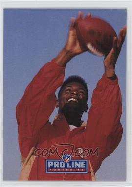1991 Pro Line Portraits - [Base] - National Convention Embossing #201 - Jerry Rice