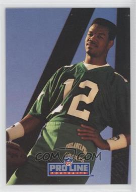 1991 Pro Line Portraits - [Base] - National Convention Embossing #77 - Randall Cunningham