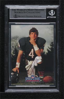1991 Pro Line Portraits - [Base] - Without Card Numbers #_JIHA - Jim Harbaugh [BAS Authentic]