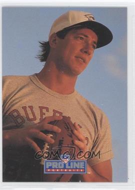 1991 Pro Line Portraits - [Base] #1 - Jim Kelly