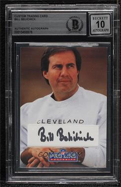 1991 Pro Line Portraits - [Base] #115 - Bill Belichick [BAS BGS Authentic]