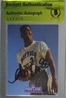 Andre Reed [BAS Certified Beckett Auth Sticker]