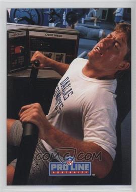 1991 Pro Line Portraits - [Base] #194 - Troy Aikman