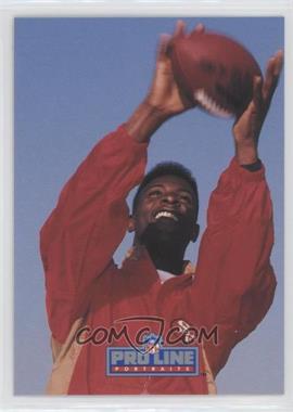 1991 Pro Line Portraits - [Base] #201.1 - Jerry Rice (Pro Line Darker Color on Front) [EX to NM]