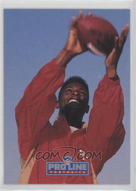1991 Pro Line Portraits - [Base] #201.1 - Jerry Rice (Pro Line Darker Color on Front)