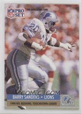 1991 Pro Set - [Base] #10 - League Leader - Barry Sanders