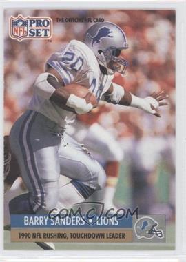 1991 Pro Set - [Base] #10 - League Leader - Barry Sanders