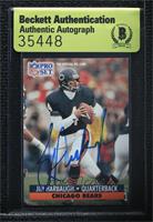 Jim Harbaugh [BAS Beckett Auth Sticker]