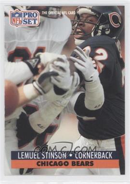 1991 Pro Set - [Base] #106 - Lemuel Stinson