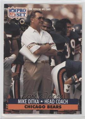 1991 Pro Set - [Base] #108 - Mike Ditka