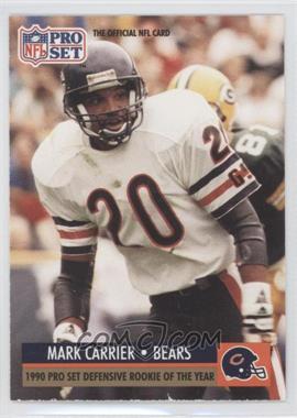 1991 Pro Set - [Base] #1.1 - Award Winner - Mark Carrier (Defensive ROY)