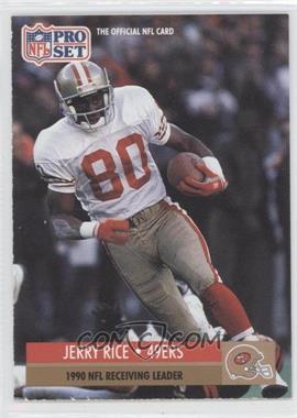 1991 Pro Set - [Base] #11 - League Leader - Jerry Rice