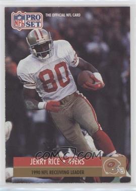 1991 Pro Set - [Base] #11 - League Leader - Jerry Rice