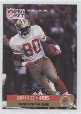 1991 Pro Set - [Base] #11 - League Leader - Jerry Rice