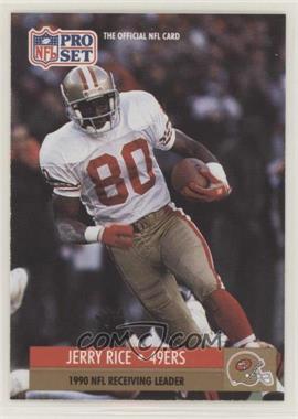 1991 Pro Set - [Base] #11 - League Leader - Jerry Rice