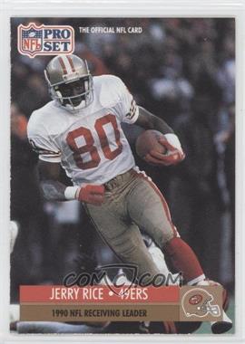 1991 Pro Set - [Base] #11 - League Leader - Jerry Rice