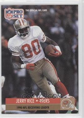 1991 Pro Set - [Base] #11 - League Leader - Jerry Rice