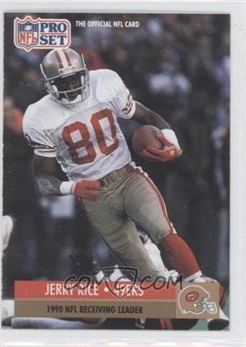 1991 Pro Set - [Base] #11 - League Leader - Jerry Rice