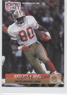 1991 Pro Set - [Base] #11 - League Leader - Jerry Rice