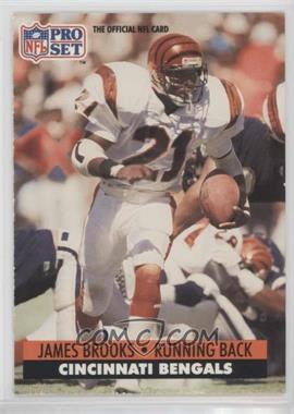 1991 Pro Set - [Base] #110 - James Brooks