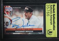 Sam Wyche [BAS Beckett Auth Sticker]