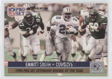 1991 Pro Set - [Base] #1.2 - Award Winner - Emmitt Smith (Offensive ROY) [EX to NM]