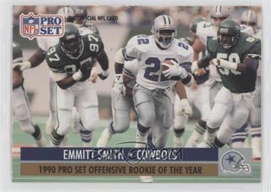 1991 Pro Set - [Base] #1.2 - Award Winner - Emmitt Smith (Offensive ROY) [EX to NM]