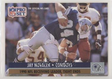 1991 Pro Set - [Base] #12.2 - League Leader - Jay Novacek (Receiving in Stat Header Not Complete)