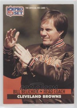 1991 Pro Set - [Base] #126 - Bill Belichick