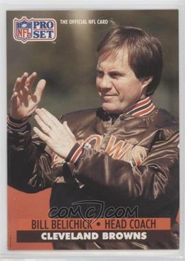 1991 Pro Set - [Base] #126 - Bill Belichick