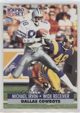 1991 Pro Set - [Base] #132 - Michael Irvin