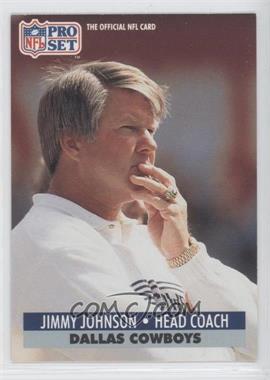 1991 Pro Set - [Base] #135 - Jimmy Johnson