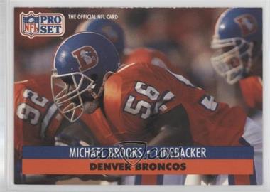 1991 Pro Set - [Base] #137 - Michael Brooks