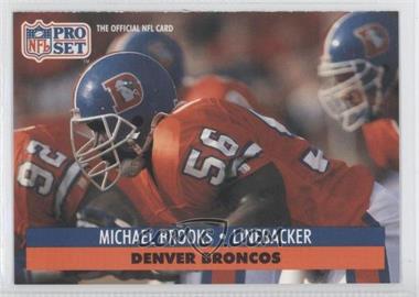 1991 Pro Set - [Base] #137 - Michael Brooks