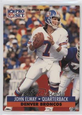 1991 Pro Set - [Base] #138 - John Elway