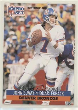 1991 Pro Set - [Base] #138 - John Elway