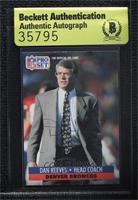 Dan Reeves [BAS Beckett Auth Sticker]