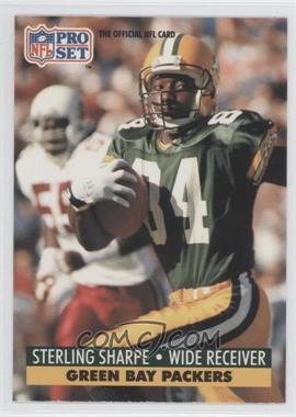 1991 Pro Set - [Base] #161 - Sterling Sharpe