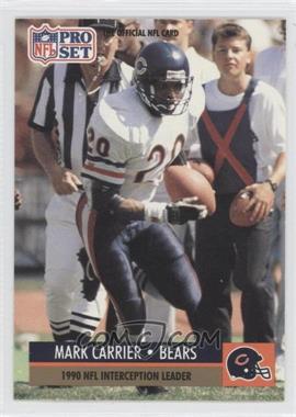 1991 Pro Set - [Base] #18 - League Leader - Mark Carrier