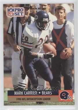 1991 Pro Set - [Base] #18 - League Leader - Mark Carrier