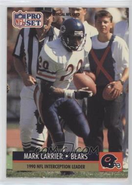 1991 Pro Set - [Base] #18 - League Leader - Mark Carrier