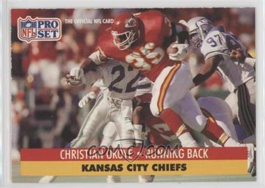 1991 Pro Set - [Base] #185 - Christian Okoye