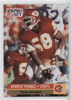 League Leader - Derrick Thomas (Kansas City Chiefs Helmet on Front)