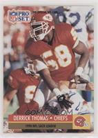 League Leader - Derrick Thomas (Kansas City Chiefs Helmet on Front)