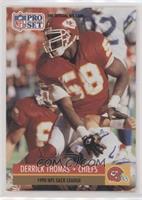 League Leader - Derrick Thomas (Kansas City Chiefs Helmet on Front)